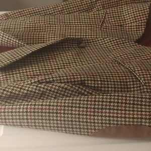 Blazer with elbow patches